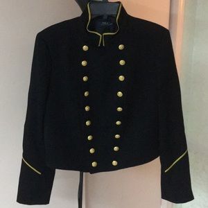 NWT RALPH LAUREN Women Military Jacket Blazer 6 10